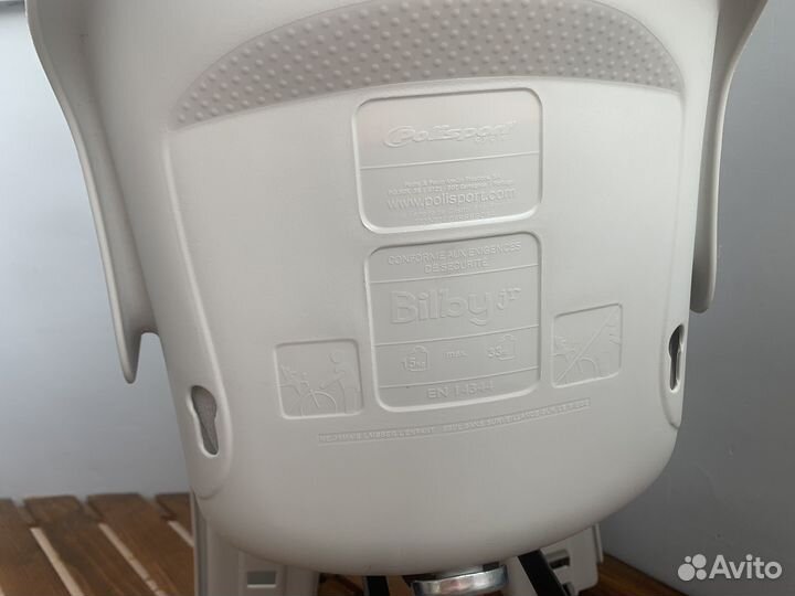 Детское велокресло переднее