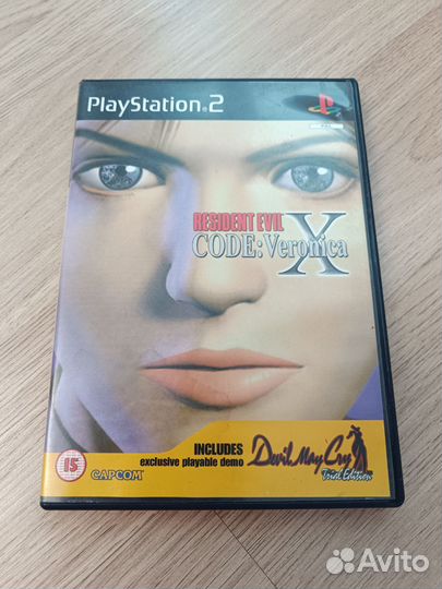 Resident evil Code Veronica X (2 диска)