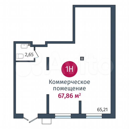 Свободного назначения, 67.86 м²