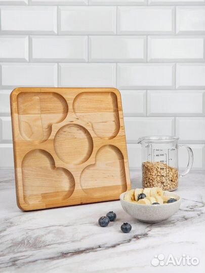 Менажница деревянная