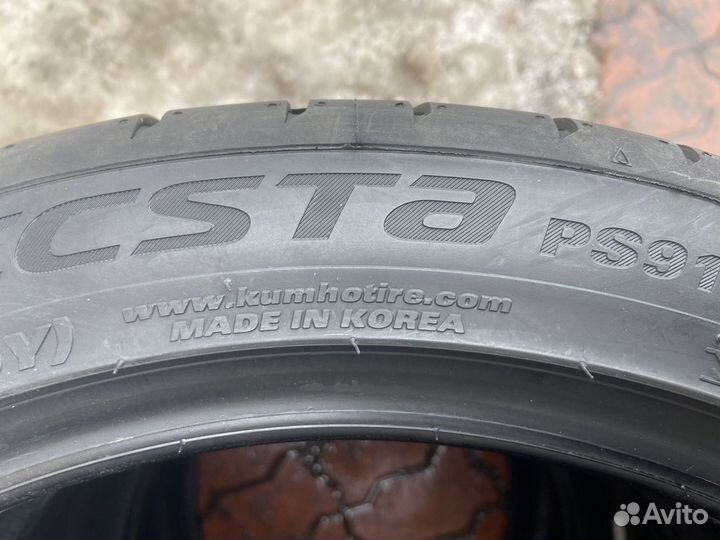 Kumho Ecsta PS91 225/45 R18 и 255/40 R18 99Y