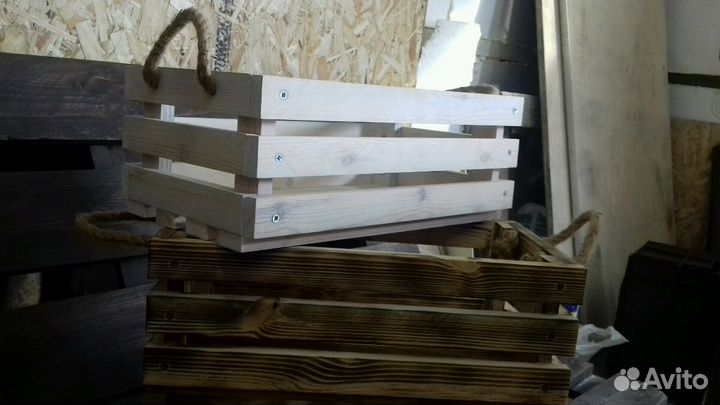 Деревянные ящики