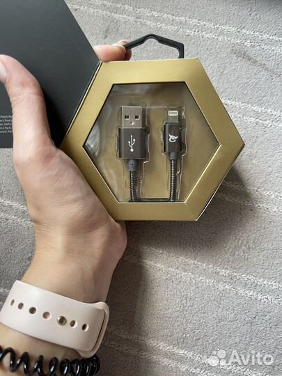 Usb lightning Кабель айфон elray металлический