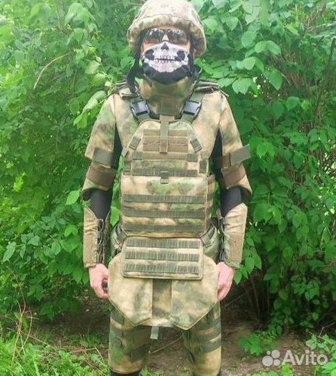 Бронежилет с плитами бр5