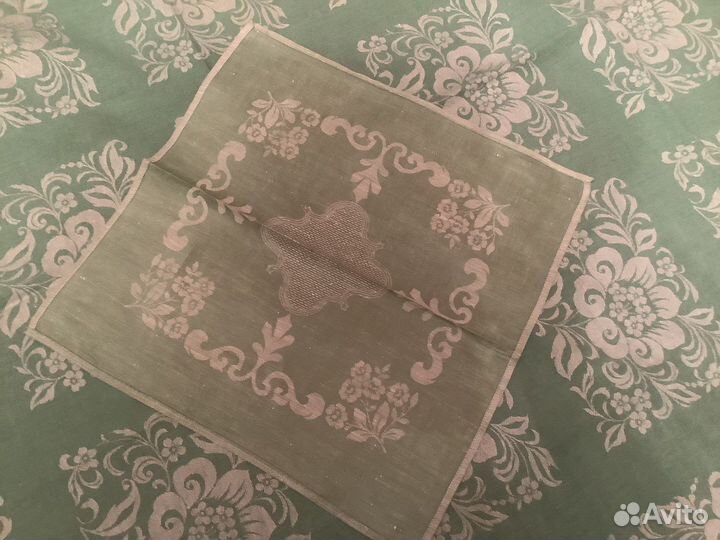3 скатерти и 9 салфеток-лен 100