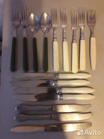 Вилки ложки половники СССР