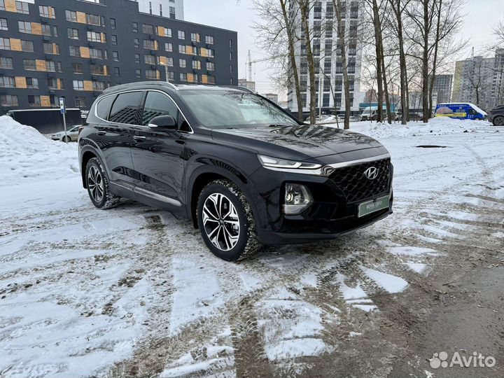 Hyundai Santa Fe 2.0 AT, 2018, 77 200 км