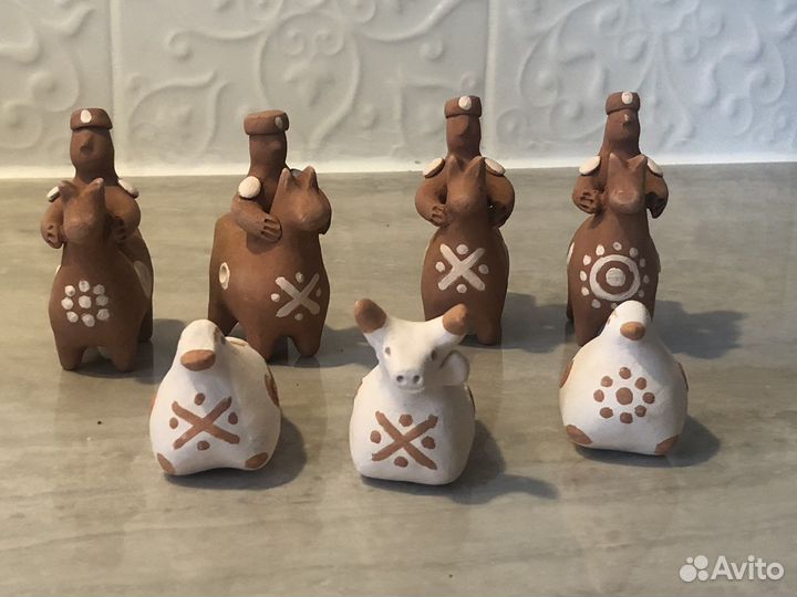 Глиняная игрушка (свистулька)