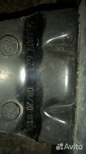 Усилитель переднего бампера volkswagen tiguan 16
