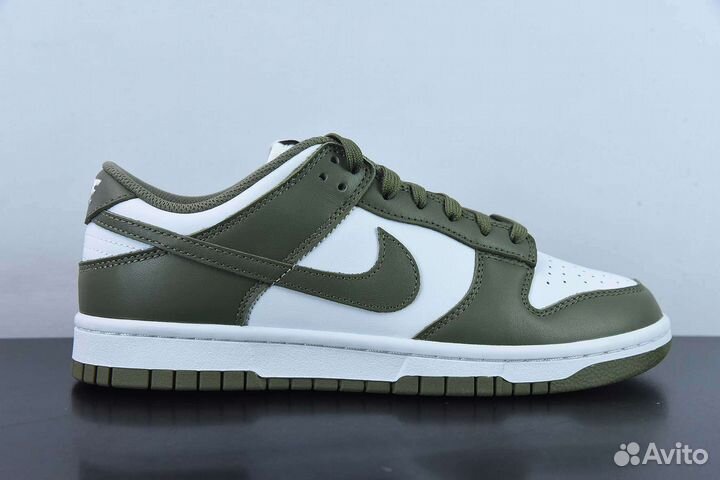 Кроссовки Nike Dunk Low Green Olive