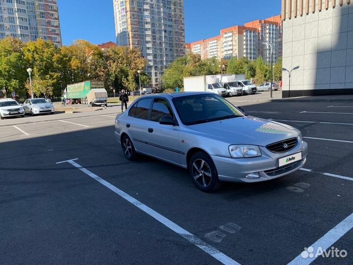 Hyundai Accent 1.5 МТ, 2007, 182 000 км