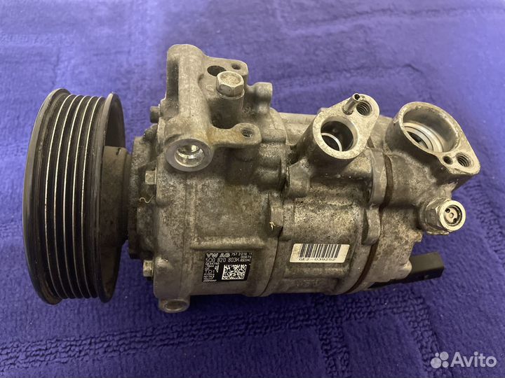 Компрессор кондиционера шкода кодиак