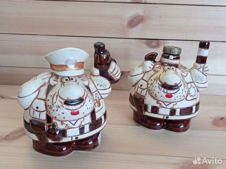 Декоративная бутылка с пробкой