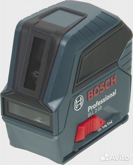 Нивелир лазерн. Bosch GLL 2-10 Professional 2кл.лаз. цв.луч. красный 2луч. (0601063L00)