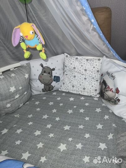 Бортики в кроватку