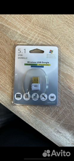 Bluetooth адаптер для пк 5.0 Dongle