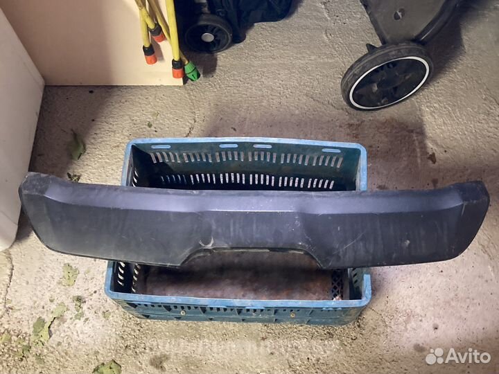 Юбка заднего бампера hyundai creta