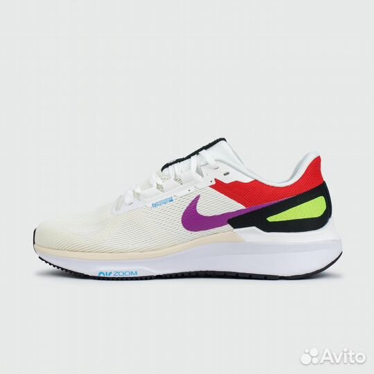 Nike Air Zoom Structure 25 Cream Red Purple