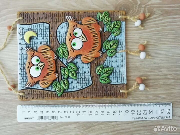 Картины из глины детские объёмные