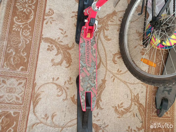 Зимний самокат