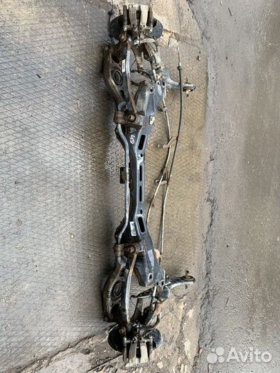 Балка задняя kia ceed jd 2