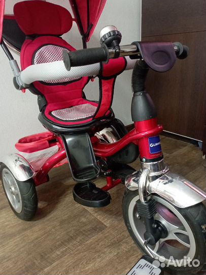 Детский велосипед с ручкой бу