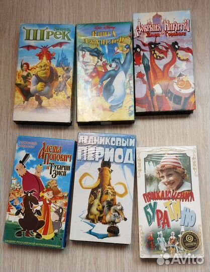 Видео кассеты, фильмы