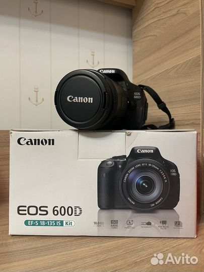 Зеркальный фотоаппарат canon eos 600d пробег 3162