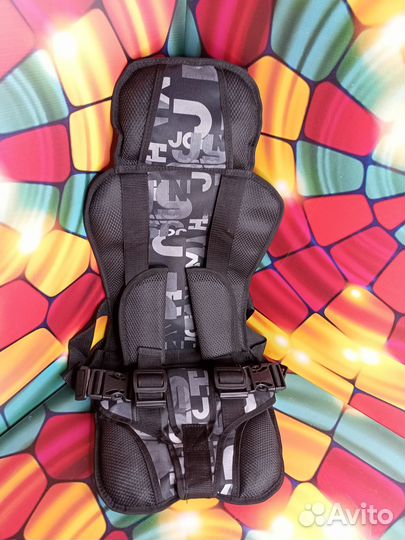 Детское бескаркасное автокресло от 3 - 12 лет