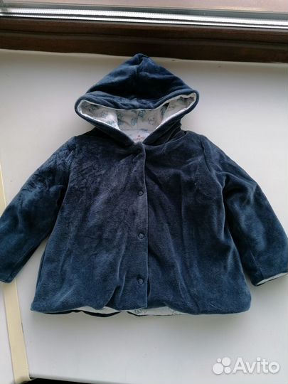 Кофта детская тёплая р. 68