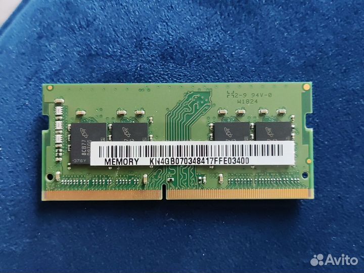 Оперативная память для ноутбука ddr4 4gb