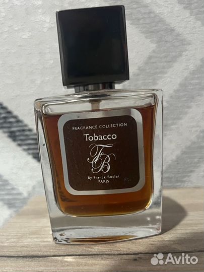 Парфюмерная вода franck boclet tobacco 50 мл