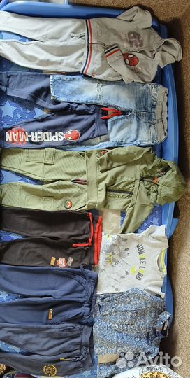 Вещи пакетом на мальчика 92-98