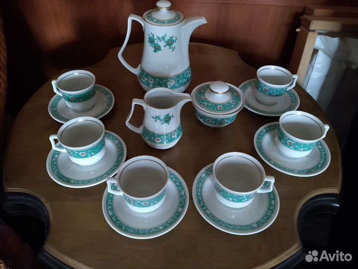 Сервиз кофейный Jlmenau ГДР