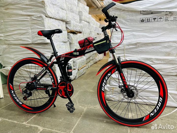 Велосипед дамский складной