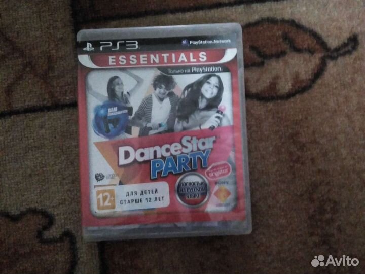 Продаю игровой диск DanceStar party для ps3 бу