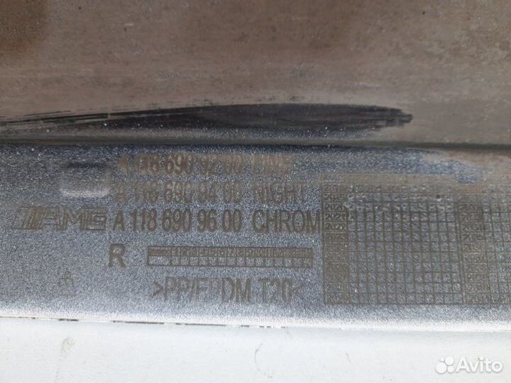 Накладка порога правая Mercedes-Benz Cla W118