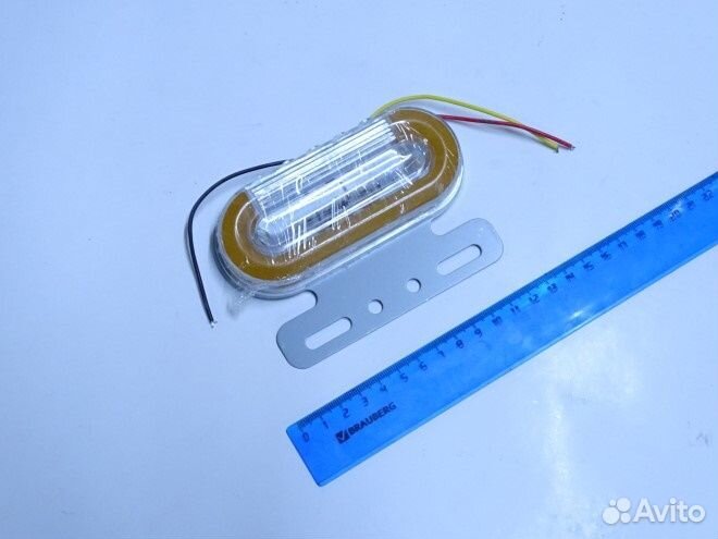 Фонарь габарита 3302 боковой с подсветка колеса