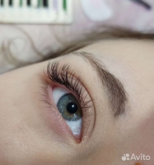 Наращивание ресниц на дому