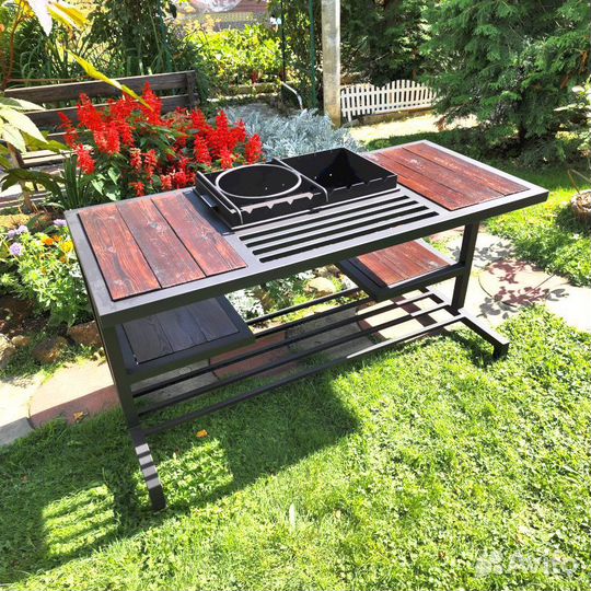 Мангалы в стиле лофт