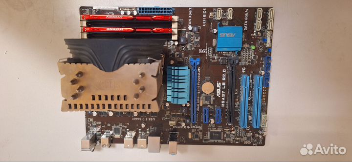 Материнская плата с процессором fx 8150 16 Гб