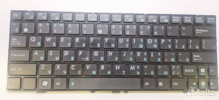 Клавиатура для Asus Eee PC 1000HE, 1004DN, T101