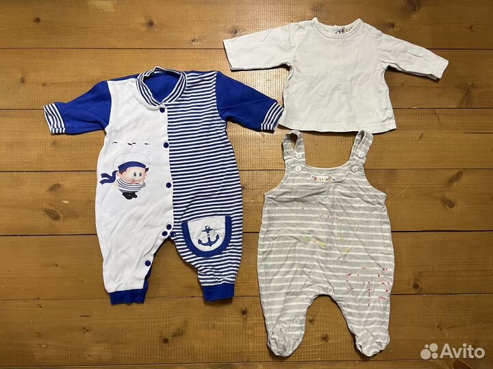 Одежда для мальчика до 3 месяцев 56-62 размер