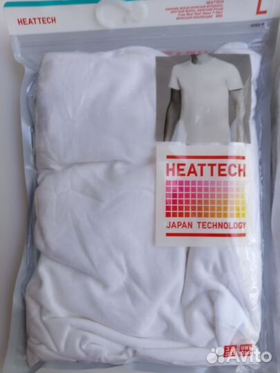 Футболки uniqlo heattech 54, supima 58