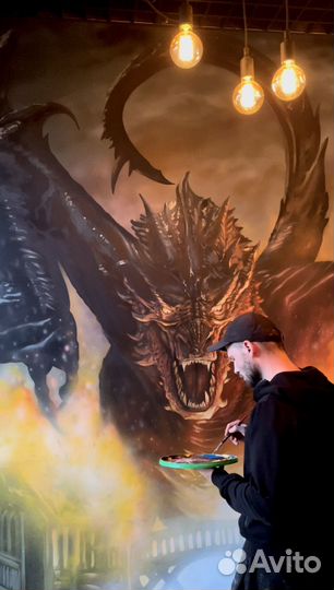 Художник, Граффити, Роспись стен, аэрография