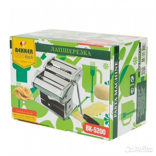 Лапшерезка bekker BK-5200, нерж. сталь, 20917
