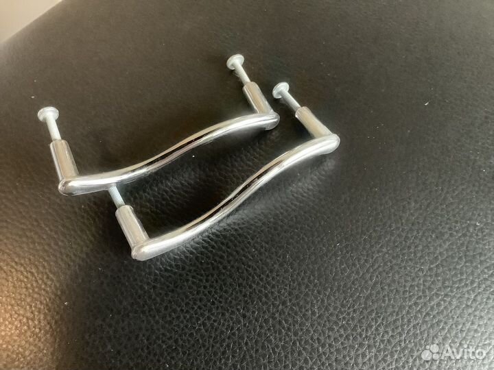 Ручка хром мебельная 110/96мм 2 шт