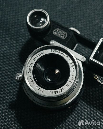 Leica M 35mm f3.5 Summaron Leitz Wetzlar Lens w/Ey