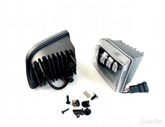 Диодные птф Sal-Man для Chevrolet Lacetti, два реж