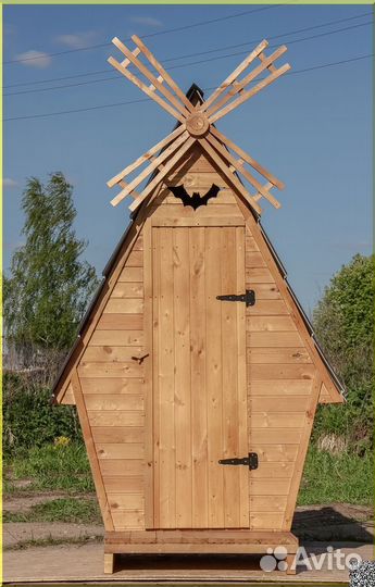 Дачный туалет с установкой DRE446